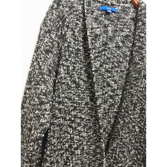 Womens Heavyweight Chunky Comfy Casual Outdoor Marled XXL Open Cardigan Pockets - Picture 3 of 9